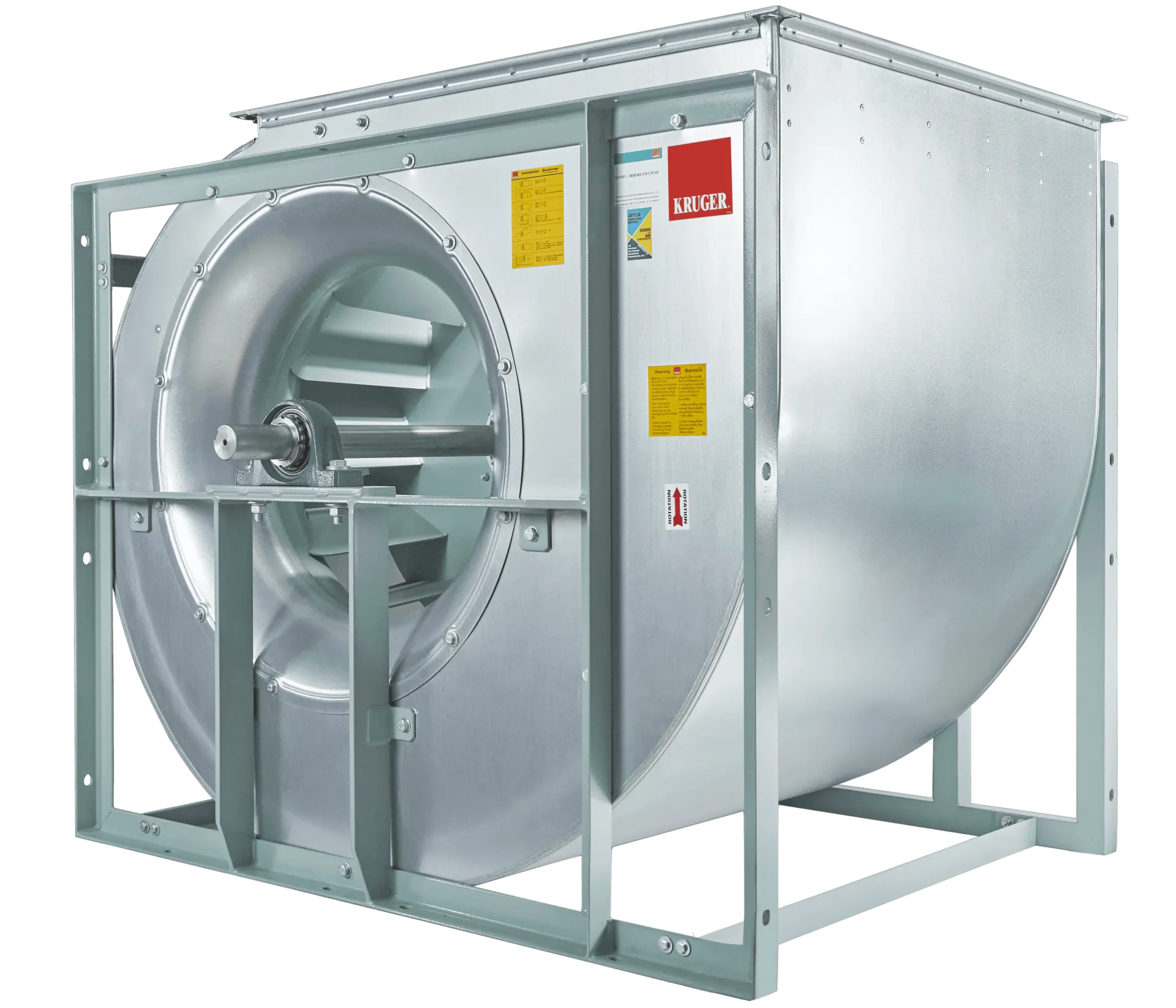 ADA Series - Double Inlet Centrifugal Fans - Airfoil Wheels